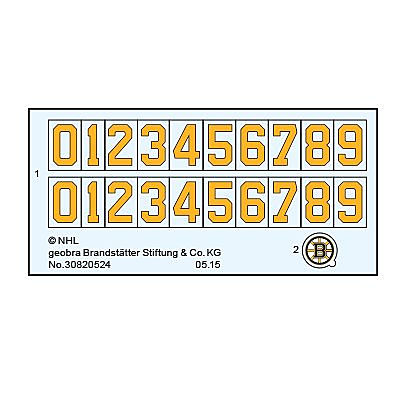 30820524_sparepart/Etikett 5072 "Goalie Boston Bruins"
